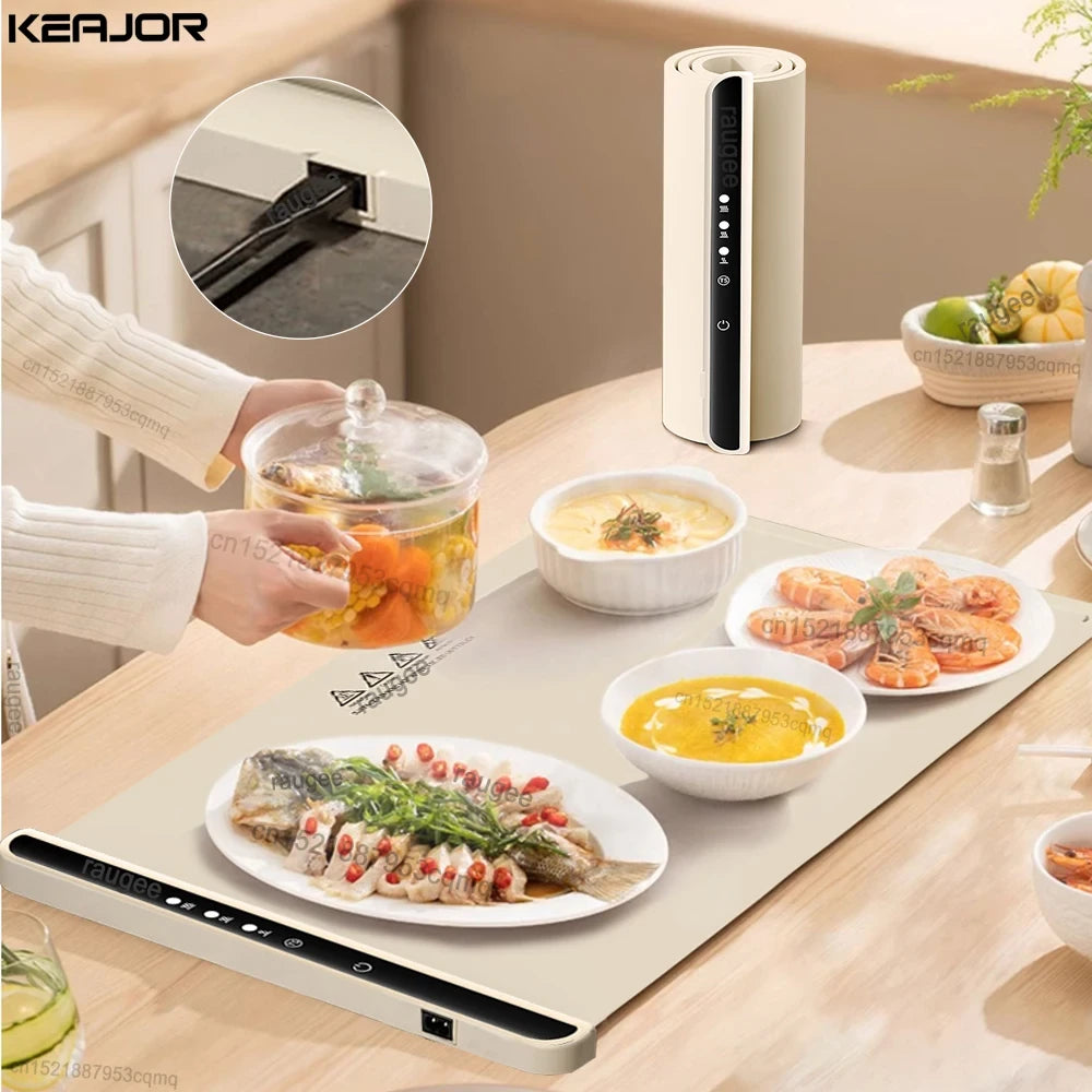 Foldable Silicone Food Warming Mat