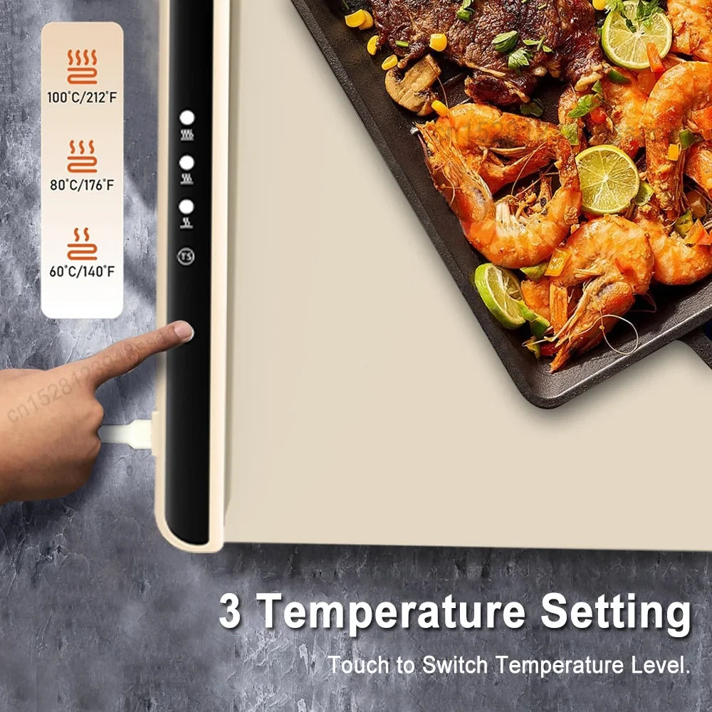 Foldable Silicone Food Warming Mat