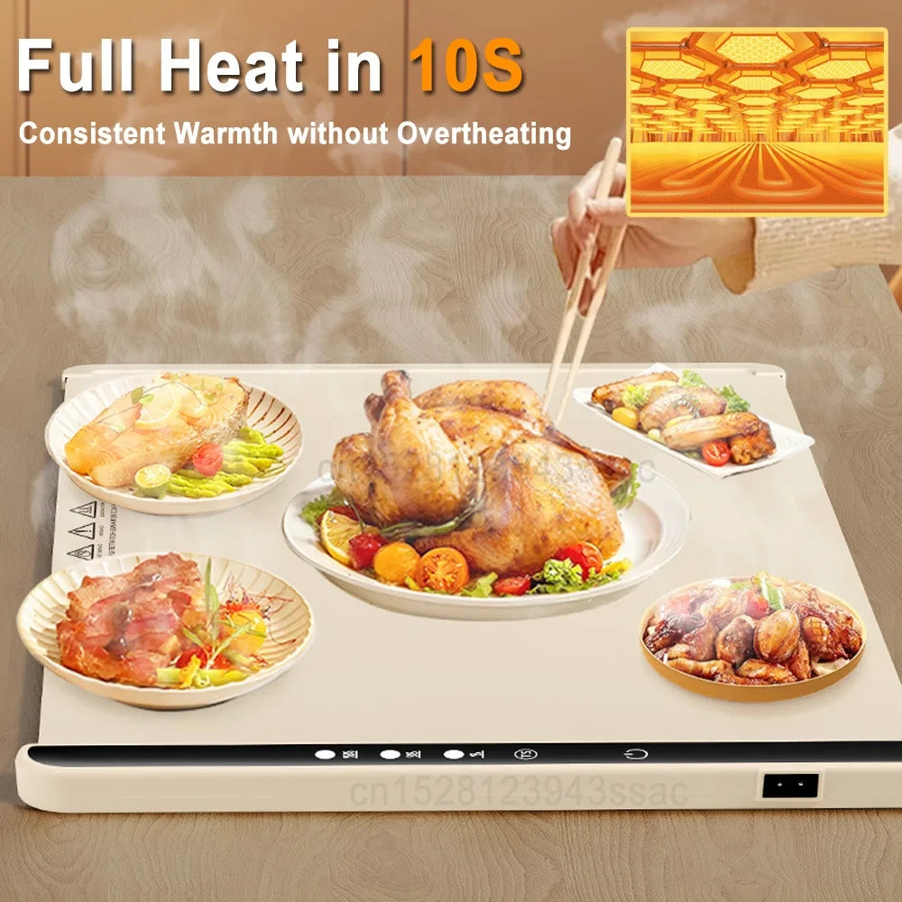 Foldable Silicone Food Warming Mat