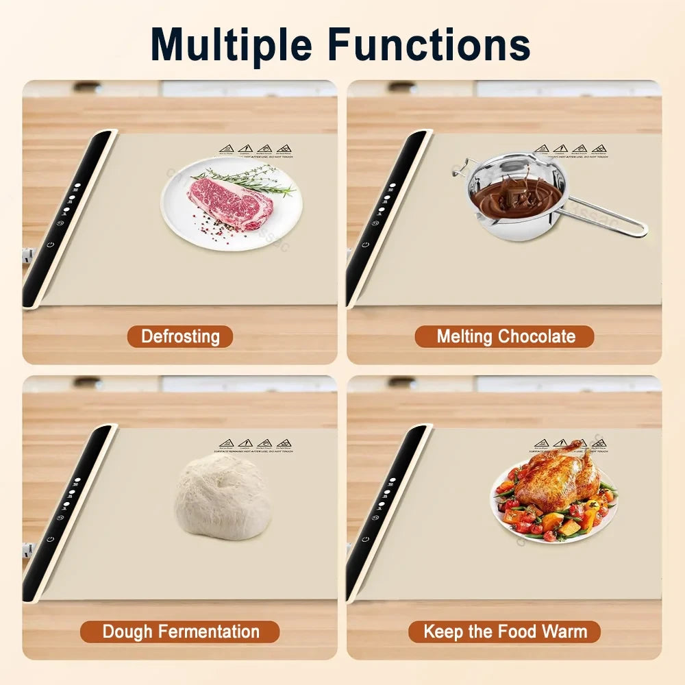 Foldable Silicone Food Warming Mat