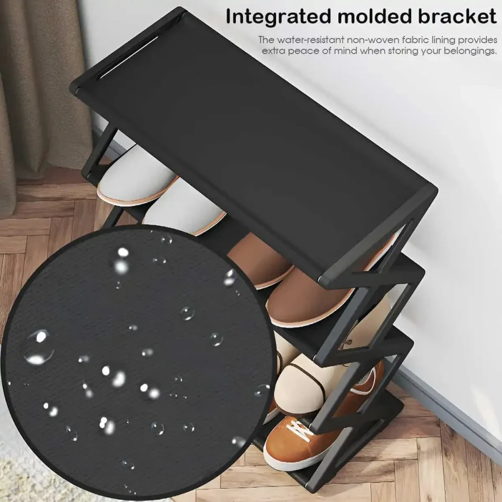 Foldable Metal Shoe Storage Rack