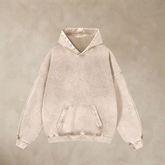 Vintage Heavy Cotton Oversized Hoodie